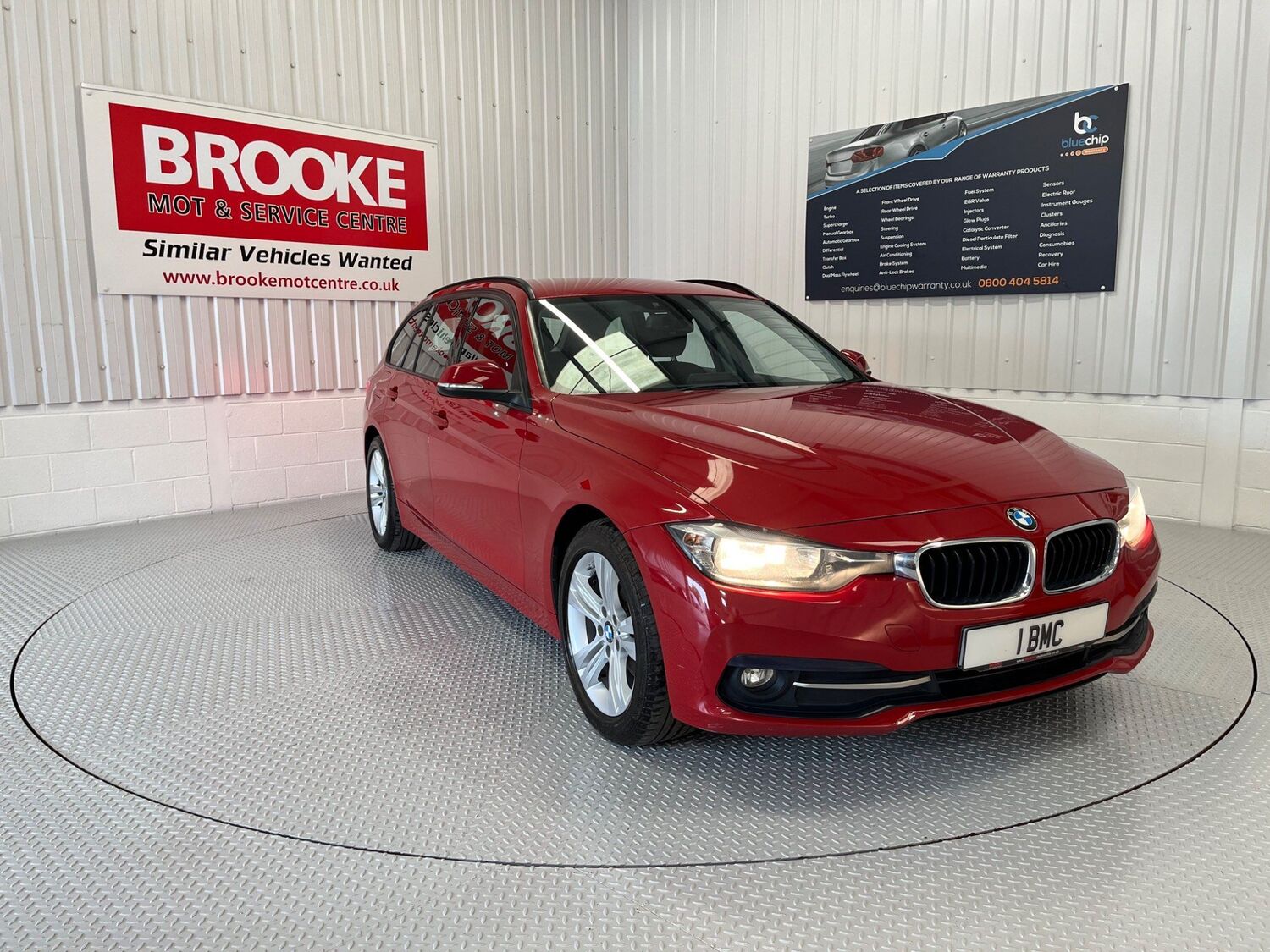 Used BMW 3 SERIES 2016 Red in Norwich, Norfolk Brooke MOT Centre